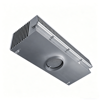 Diffuseur linéaire à fentes avec boîtier de plénum, grille d'aération HVAC en aluminium pour installation au plafond