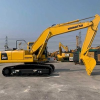 Escavatore Cingolato Usato Komatsu PC200 da 20 Tonnellate, Modello 2024 con Sistema Idraulico Stabile e Motore ad Alta Potenza (Consumo PC220-8)