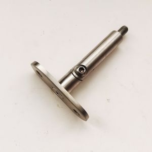 ייצור מקצועי 304 316 נירוסטה קיר נירוסטה רכוב תמיכה נשלפת למעקה מדרגות מרובע - Product Image 5