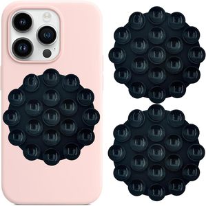 Silicone hút cup trường hợp điện thoại dính núi hình tròn mạnh mẽ Grip chủ - Product Image 3