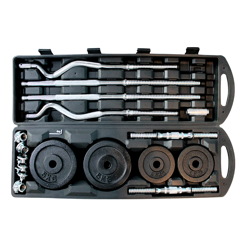 55kg Heavy Dumbbell Sets Barbell and