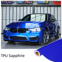 Film de protection de peinture YSH pour voiture, TPU 7,5 mil, anti-rayures, avec adhésif amovible puissant, résistant aux UV, pour carrosserie