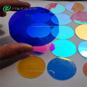 Filtro de Vidrio Gobo Ultrafino Resistente al Calor FELIX con Recubrimiento AR/AF/AG, Multiespesor (0.2-1.0mm), Alta Transmitancia - Product Image 3