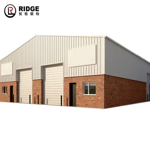 China High Quality Prefabricated Building Mobile Modular Design Quality Steel Structure Hall / Warehouse / Workshop / Hangar