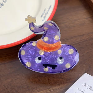 Nuevo Clip para el Cabello de Halloween, Divertido Clip de Calamar con Calabaza Fantasma para Mujer, Accesorio para el Cabello para Fiestas Espeluznantes - Product Image 5