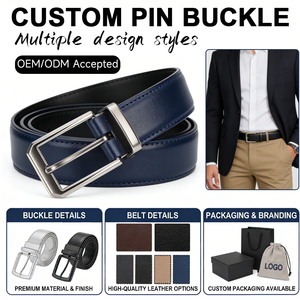 Accessori per cintura quadrata personalizzati da 40mm, - Product Image 1