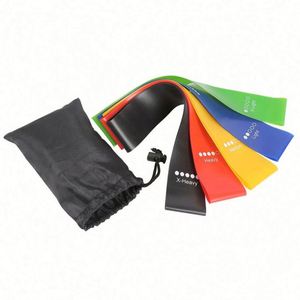 Strength Training Eco-Friendly Durable High Elastic Latex Resistance Loop <b>Bands</b> Set 3lbs-40lbs Women Men Booty Legs Exercise - Product Image 4