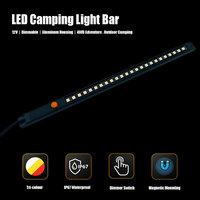 Bande lumineuse LED étanche IP67, tricolore blanc, ambre, rouge, 12V DC, pour boîte à outils, auvent de camionnette et remorque
