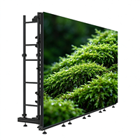 Écran LED extérieur IP65 P3.91 couleur pleine, panneau en aluminium moulé sous pression 500 x 500 mm, 4000 à 4500 nits, écran publicitaire 500 x 1000 mm