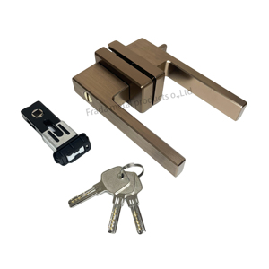 Chine Usine Écologique Carré Poignée De Porte Serrure Ensemble Chambre Intimité Verre Coulissant Serrure De Porte De Poche - Product Image 6