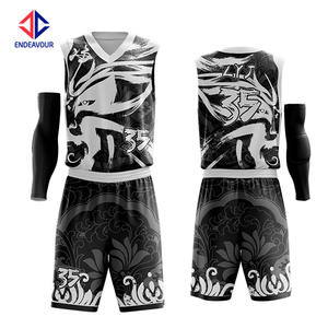 Uniforme de basket-ball personnalisé de haute qualité maillot de sublimation respirant vêtements de basket-ball de grande taille - Product Image 4