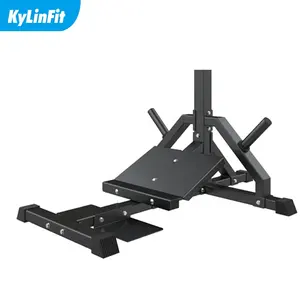 Kylinfit High Quality Professional Commercial Strength Fitness Equipment Plate Loaded Leverage Squat Calf Machine