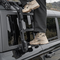 Échelle latérale arrière OMU Genesis Series pour accessoires Bronco, échelle de toit en aluminium