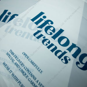 Sac d'emballage biodégradable d'amidon de maïs enveloppe compostable pochette à fermeture éclair mate imprimée sur mesure sac biozip-lock sacs d'expédition - Product Image 5