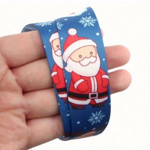 Custom Christmas <b>Lanyard</b> Set with Santa Claus Snowflake Designs Detachable Neck Straps for Keys ID Credit Cards and Phone Charms - Product Image 2