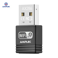 Adaptador WiFi USB 2.0 Mini WiFi6 de 300 Mbps, Tarjeta de Red Inalámbrica de 2.4 GHz para Escritorio, Plug & Play