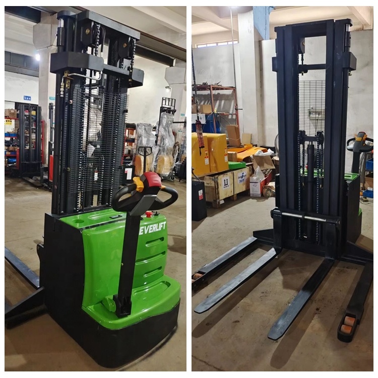 Everlift Electric Walkie Stacker Forklift - 2ton Capacity