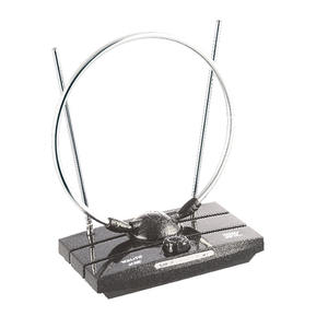 <span class=keywords><strong>Antenne</strong></span> <span class=keywords><strong>TV</strong></span> numérique d'intérieur avec amplificateur à gain réglable pour la réception du signal <span class=keywords><strong>TV</strong></span> DVB-T/DVB-T2 - Product Image 1