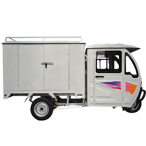Triciclo de Caja Cerrada de Baja Velocidad KEYU de 800W, Vehículo de Reparto de Corta Distancia para Servicios de Mensajería - Product Image 6