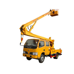 DFAC nuovo isolato bracci di lavoro aereo 14 m 16 m 18 m telescopica idraulica boom piattaforma aerea <span class=keywords><strong>camion</strong></span> per la vendita - Product Image 1