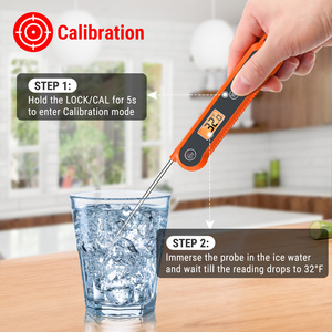 Thermomètre numérique à lecture instantanée rétroéclairé <span class=keywords><strong>ThermoPro</strong></span> TP03H, étanche, pour barbecue, cuisine, fonction de verrouillage - Product Image 5