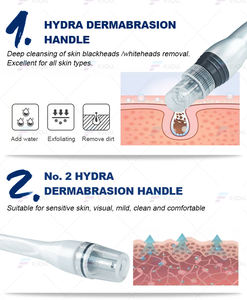 هيدرا المياه O2 قشر الوجه جهاز تقشير الجلد/<span class=keywords><strong>microdermoabrasion</strong></span> الوجه تقشير ماسي - Product Image 4