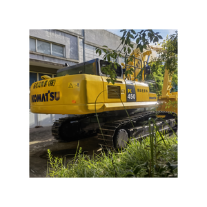 Excavatrice sur chenilles hydraulique d'occasion Komatsu PC450, 45 tonnes, moteur diesel, 90% NEUF, forte force d'excavation, durabilité - Product Image 1