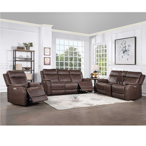 रेक्लिनर सोफा सेट कस्टम थोक इलेक्ट्रिक रेक्लियर सोफा उच्च गुणवत्ता के साथ फर्नीचर - Product Image 3