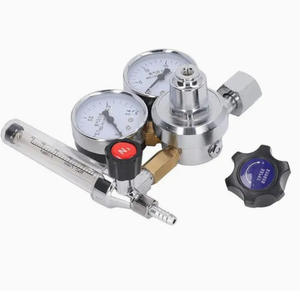 Régulateur de débit d'azote pour N2, gaz LP, hélium, propane - Réducteur de pression et régulateur d'azote - Product Image 2