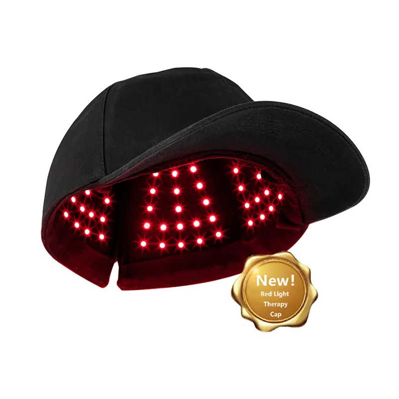 Infared 광선 요법 Led Devie 장치 850nm Nir 적외선 근처 적외선 헬멧 빛 치료 모자 모자 머리 성장 재성장