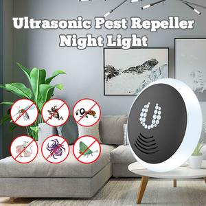 Thông minh đẩy lùi chuột Chuột nhện chống muỗi Repellent điện tử kiểm soát côn trùng dẫn ánh sáng ban đêm trong nhà siêu âm Pest Repeller - Product Image 3