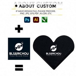 Marcapáginas de Cuero Personalizado con Forma de Corazón para Promociones con Logotipo, Accesorios Bonitos para Esquinas de Páginas, Marcapáginas de PU al por Mayor - Product Image 2