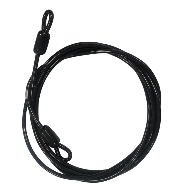 Wholesale Custom Double Loop Steel Wire Rope Metal Safety Cable Vinyl Coating for Lighting Accessories Gates Fences Ladders