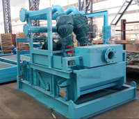 Serie CSQ-xxx Perforación lineal Control sólido Ciclón Desander Motor de rodamiento de vibración hidráulica para separación de minerales sólidos-líquidos