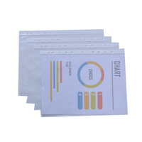 Feuille de protecteurs de page en plastique transparent transparent et robuste renforcée à 11 trous pour 3 reliures à anneaux compatibles avec le papier Standard 8.5x11