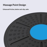 Tabla de Equilibrio de Plástico para Fitness, Modelo U2-Mandala, Fabricada por el Fabricante, para Yoga, Integración Sensorial, Rehabilitación, Entrenamiento, Balancín