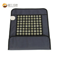 Jiwanlejia Coussin chauffant individuel en jade de qualité moléculaire avec fonction de massage, adapté à diverses applications corporelles
