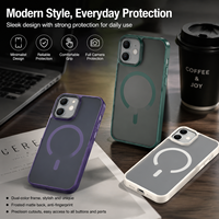 Coque arrière PC TPU effet mat anti-traces et anti-empreintes digitales à prix avantageux pour iPhone 18 Pro Max 17 Pro 16 Air