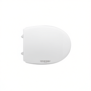 Asiento de Inodoro para WC Delta Euro Shape 4, Blanco, 50.5 cm de Largo, 37.5 cm de Ancho - Product Image 3