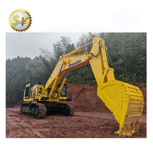 Excavadora hidráulica usada Komatsu PC1250 sobre orugas Máquina de construcción pesada Komatsu PC1250 usada 125 toneladas Equipo de construcción - Product Image 1