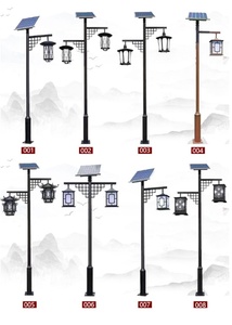 เสาไฟสวนพลังงานแสงอาทิตย์ LED โคมแก้ว โครงเหล็ก IP66 แสงขาวกลาง 2700K พร้อมเซ็นเซอร์ตรวจจับความเคลื่อนไหว รับประกัน 10 ปี ไม่สามารถถอดประกอบได้ - Product Image 5