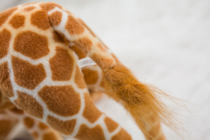 <strong>Large</strong> Realistic Plush <strong>Giraffe</strong> Stuffed Animal Soft Flexible Joint Deer Toy Plush Doll - Product Image 4