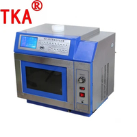 Reactor Químico de Microondas Atmosférico TKA MCR-3 de Onda Continua Sin Pulsos, Sistema de Laboratorio con Cavidad de Acero Inoxidable de 28L, 5 Etapas