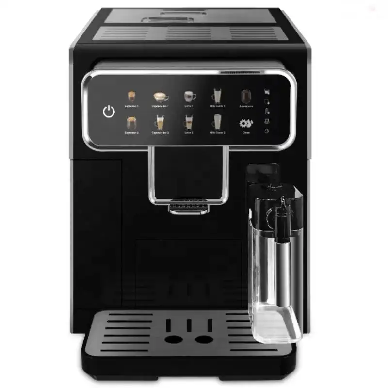 Machine à café expresso entièrement automatique avec écran tactile 1350W avec broyeur