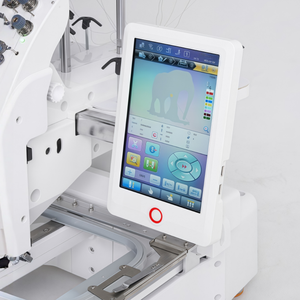Professional <strong>Mini</strong> Embroidery Machine 9 Needle High Speed for Flat Hat <strong>T</strong> <strong>Shirt</strong> and Towel Embroidery - Product Image 4