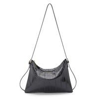 sac à bandoulière sur mesure Logo minimaliste haut Grain peau de vache sous les bras sac à main femmes Boutique cadeau ensemble