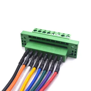 Customized 3.81mm 5.0mm 5.08mm Pitch PCB Terminal Block Connector wire harness