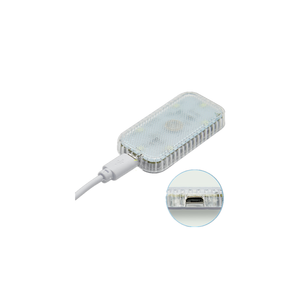 Wireless Interior <strong>Light</strong> for <strong>Door</strong> Foot Trunk Storage Box <strong>Mini</strong> USB Charging Car <strong>Light</strong> Car LED Touch <strong>Lights</strong> Car Reading Lamps - Product Image 1