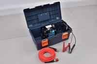 HaiFeng HF 12V Aluminium Single/Dual Cylinder Portable Boxed Air Pump Savings-Box Function for Heavy-Duty Tires Inflator