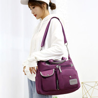 Sac messager pour femme en Oxford imperméable, design classique, nouveau design
